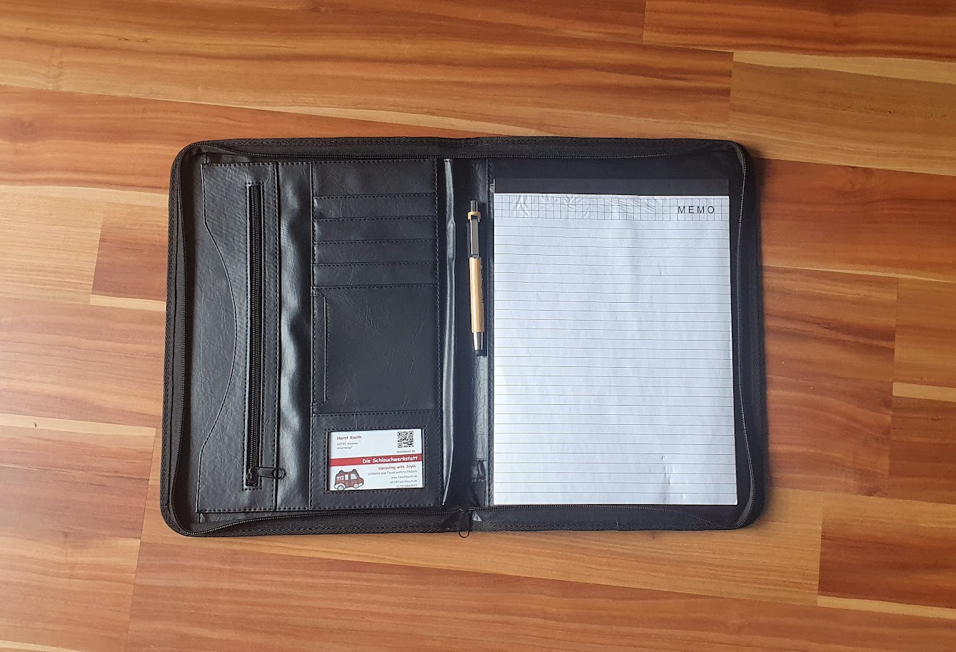 Schulungsmappe A4 mit RV weiß