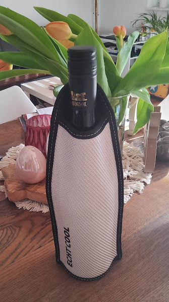 Flaschenkühler Weiß für 1L Flasche oder Sekt