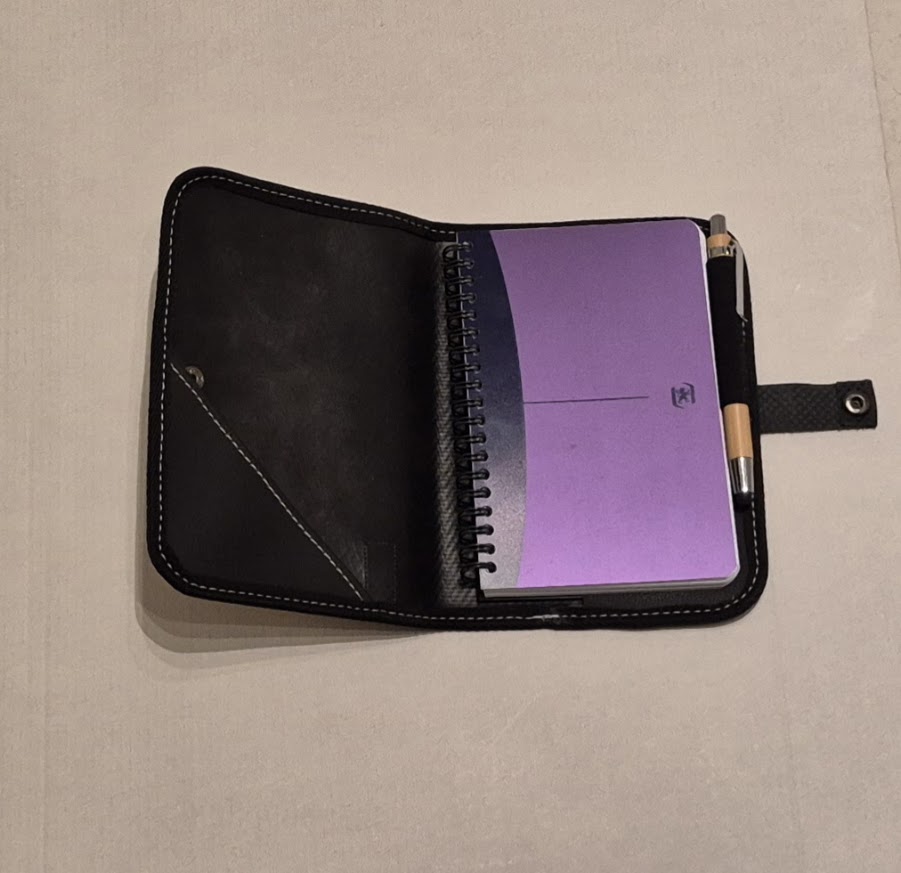 Notizblock A6 Schreibmappe weiß