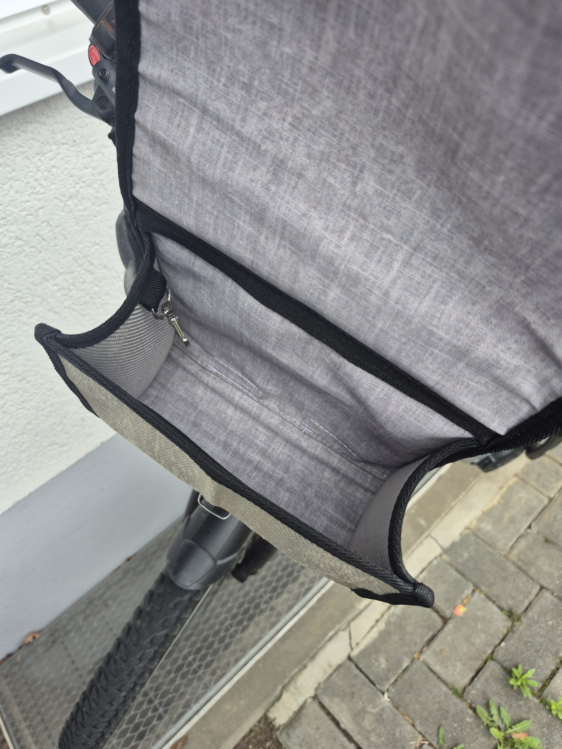 Fahrrad Lenkertasche Klick System  Weiß