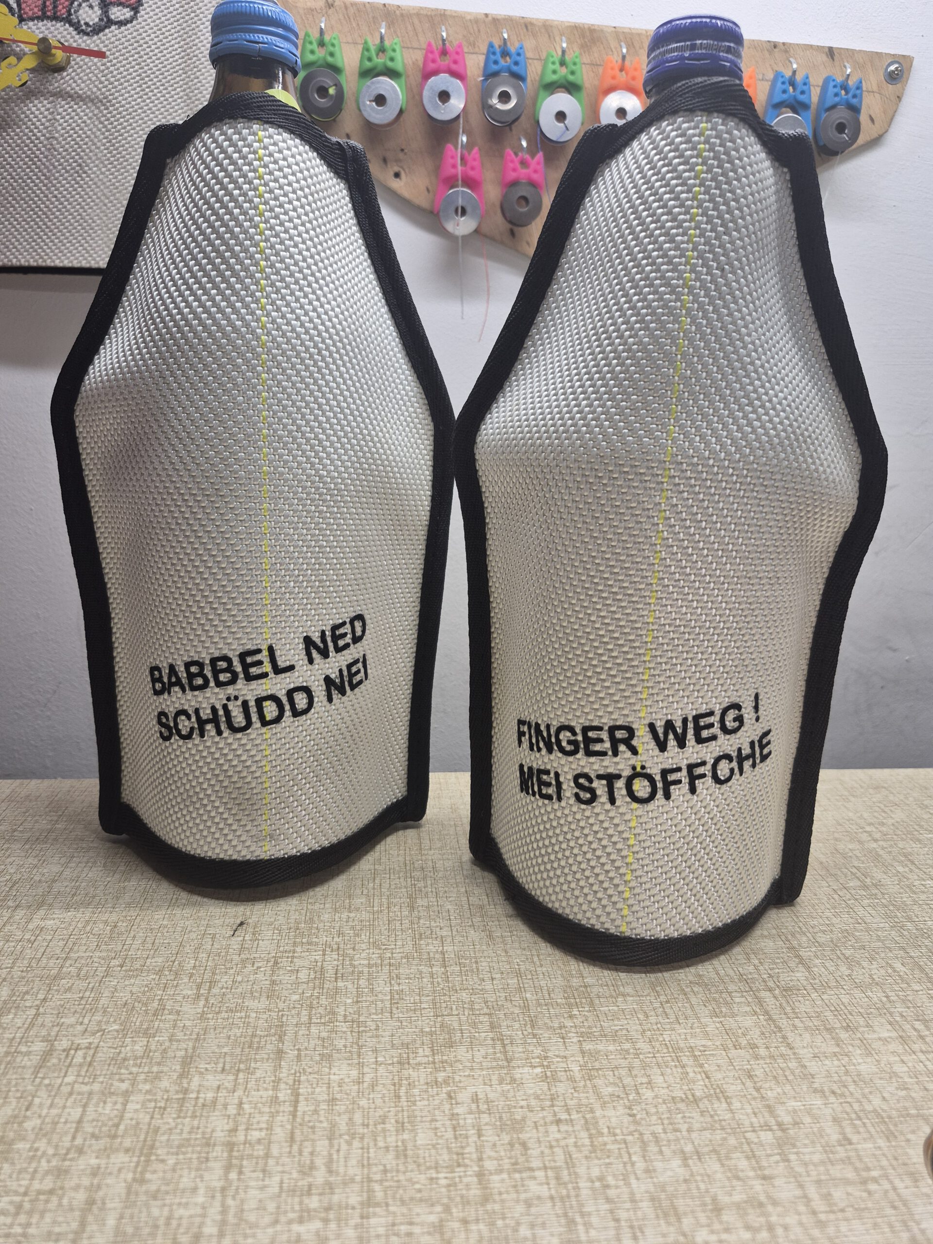 Flaschenkühler Weiß für 1L Apfelwein Flasche